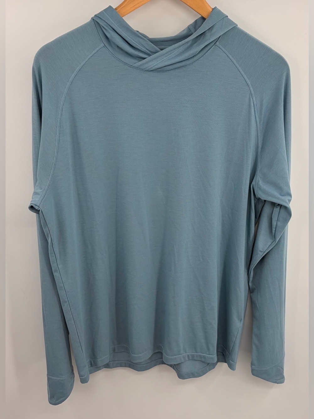 Free Fly elevate lightweight hoodie blue fog men’s M outdoor camping hiking